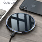 KUULAA 10W Qi Wireless Charger For iPhone X/XS Max XR 8 Plus Mirror Wireless Charging Pad For Samsung S9 S10+ Note 9 8