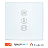 Tuya Smart Life WiFi Curtain Switch for Electric Motorized Curtain Blind Roller Shutter, Google Home, Amazon Alexa Voice Control